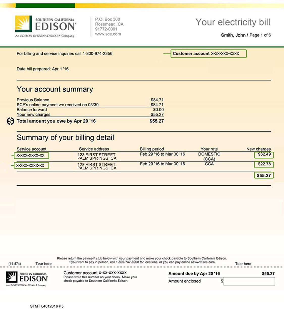 Understanding Your Bill Desert Community Energy Desert Community Energy Dce Electric Generation Charges